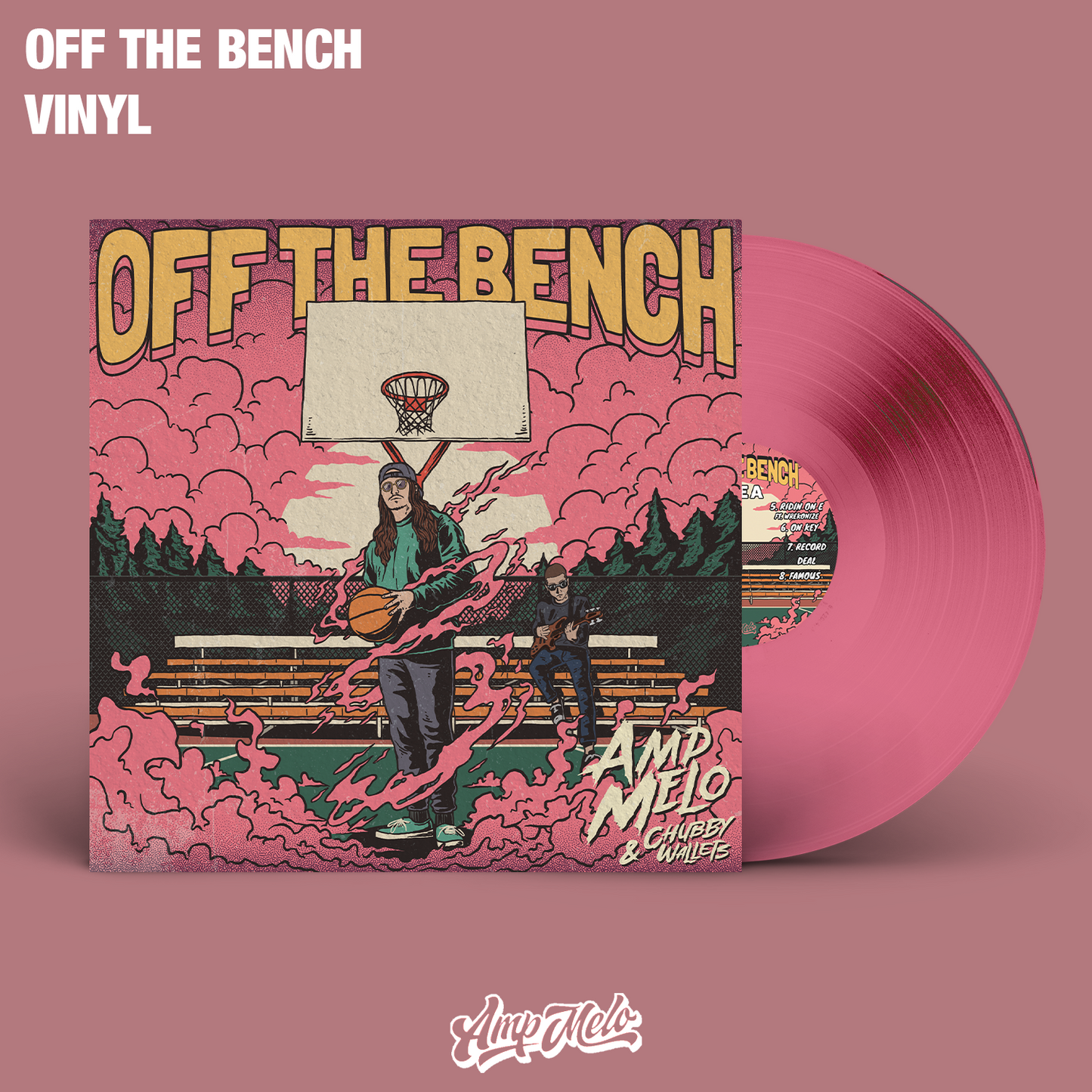 Off The Bench LP (Clear Pink)
